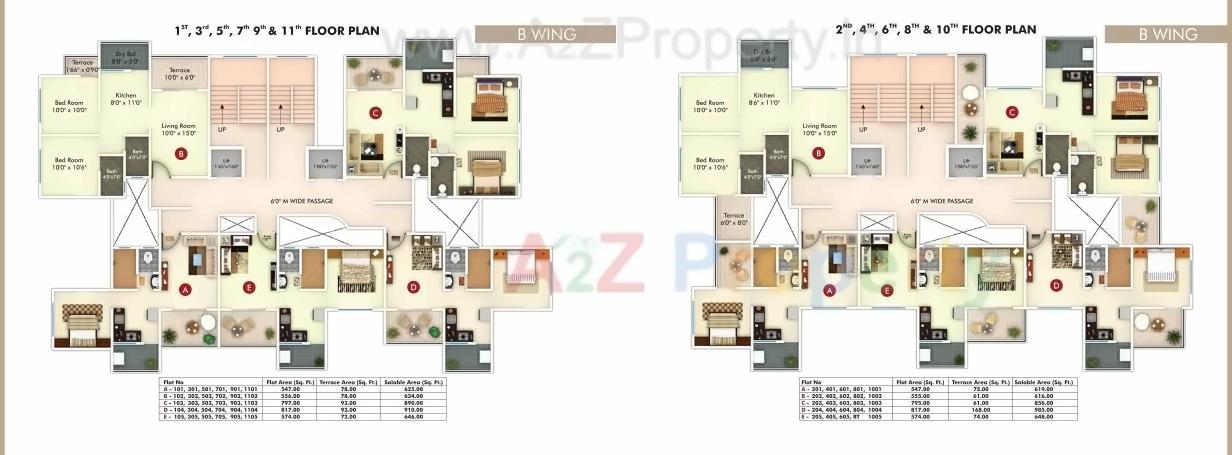 Layout of real estate project Skysparsh Regency located at Pune-cb, Pune, Maharashtra
