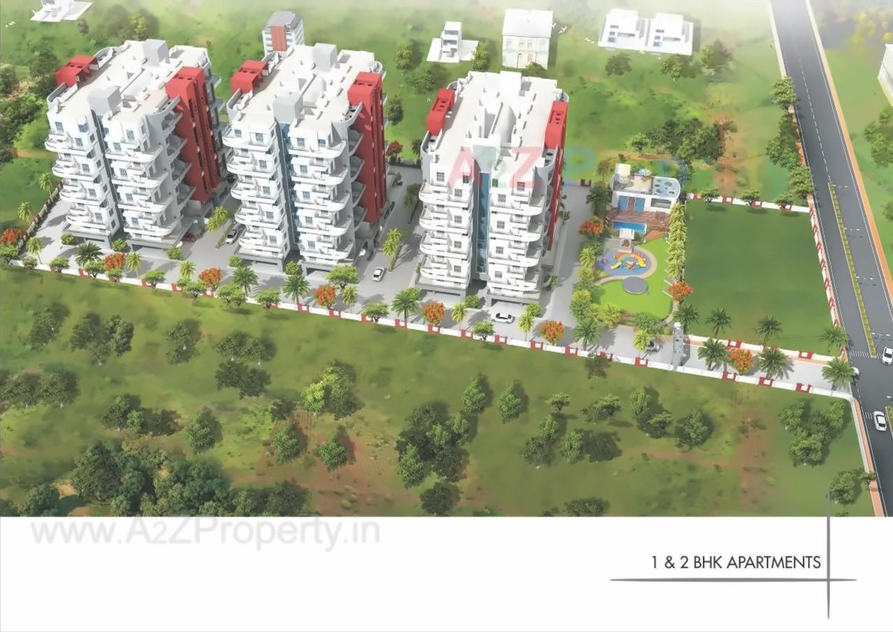 3D Elevation of real estate project Skyways Sereno located at Lohgaon, Pune, Maharashtra