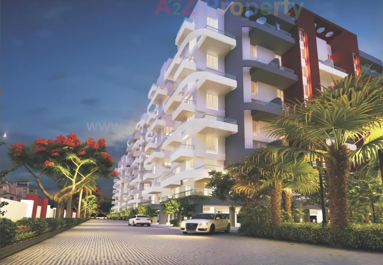 3D Elevation of real estate project Skyways Sereno located at Lohgaon, Pune, Maharashtra