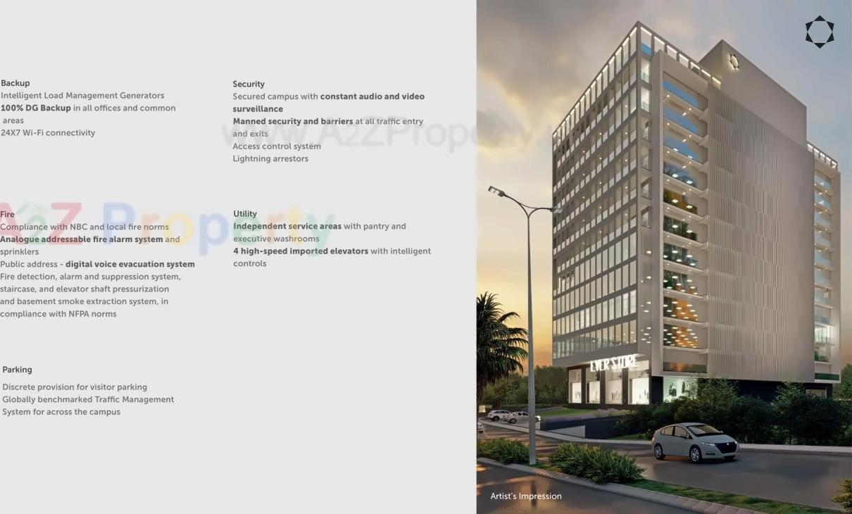 3D Elevation of real estate project Solitaire Business Hub Kalyaninagar located at Haveli, Pune, Maharashtra