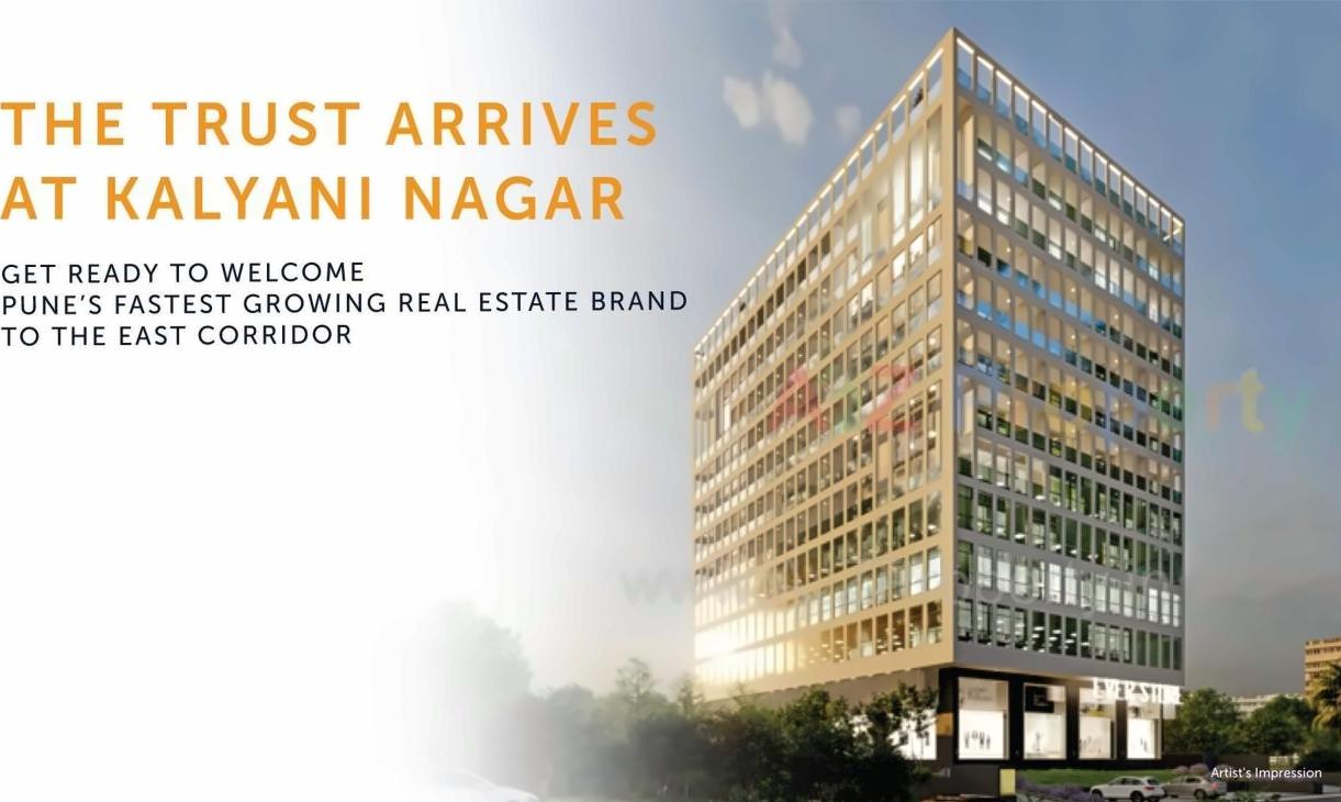 3D Elevation of real estate project Solitaire Business Hub Kalyaninagar located at Haveli, Pune, Maharashtra