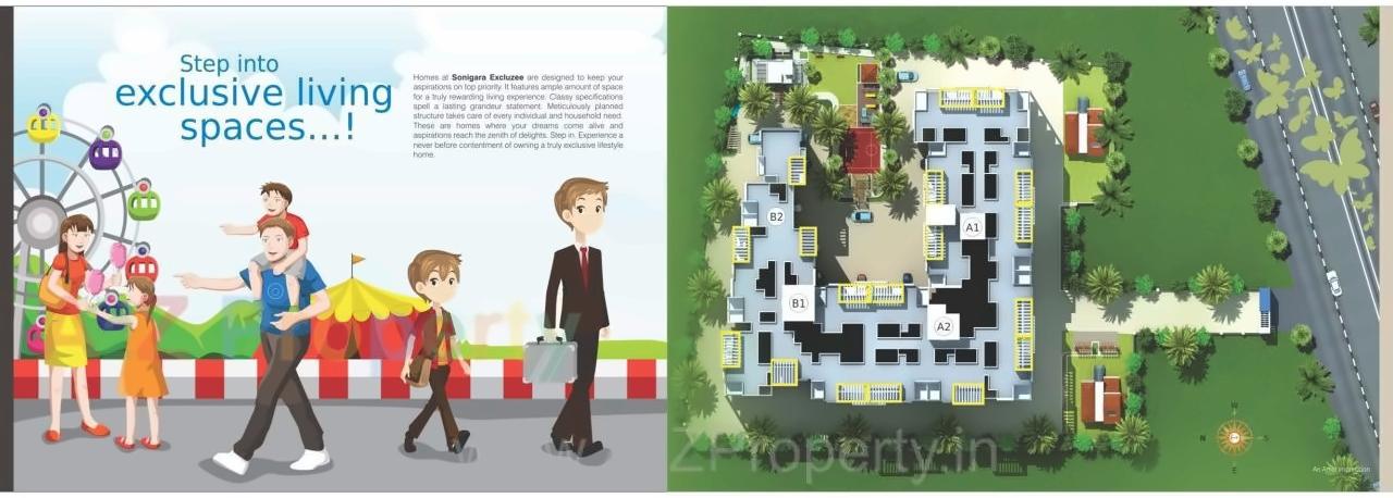  of real estate project Sonigara Excluzee located at Hinjavadi-ct, Pune, Maharashtra