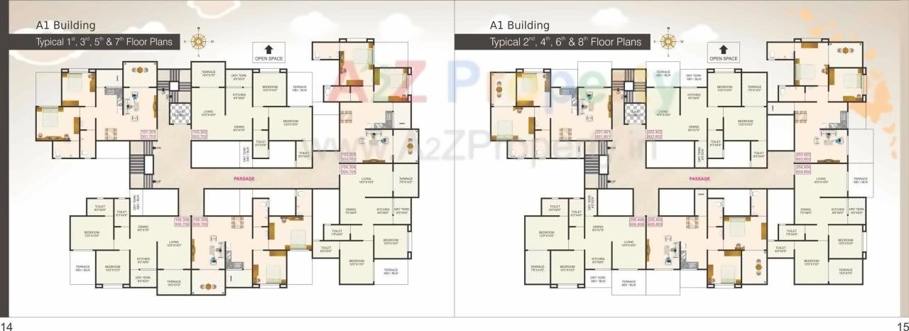 Layout of real estate project Sonigara Excluzee located at Hinjavadi-ct, Pune, Maharashtra