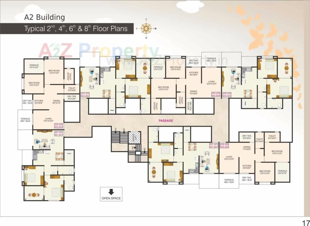 Layout of real estate project Sonigara Excluzee located at Hinjavadi-ct, Pune, Maharashtra
