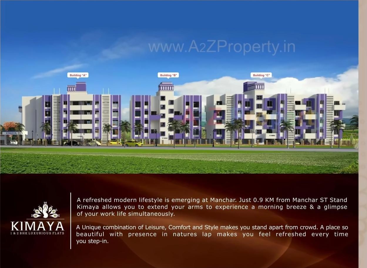3D Elevation of real estate project Sonigara Kimaya located at Manchar-ct, Pune, Maharashtra