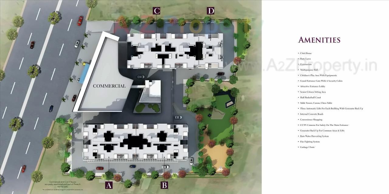 Layout of real estate project Sonigara Presidency located at Pimpri-chinchawad-m-corp, Pune, Maharashtra