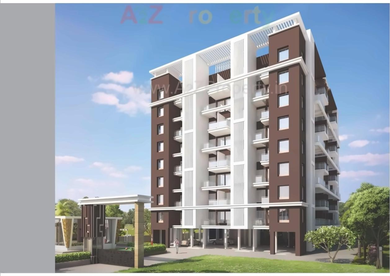 3D Elevation of real estate project Space Elena located at Bavadhan-bk, Pune, Maharashtra