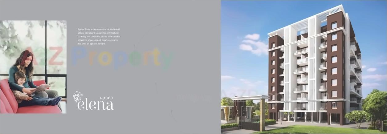 3D Elevation of real estate project Space Elena located at Bavadhan-bk, Pune, Maharashtra