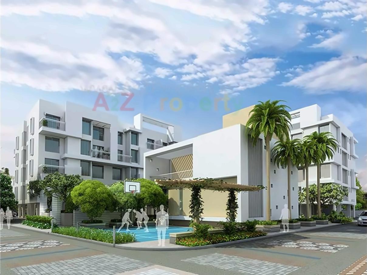 3D Elevation of real estate project Splendid County located at Lohgaon, Pune, Maharashtra