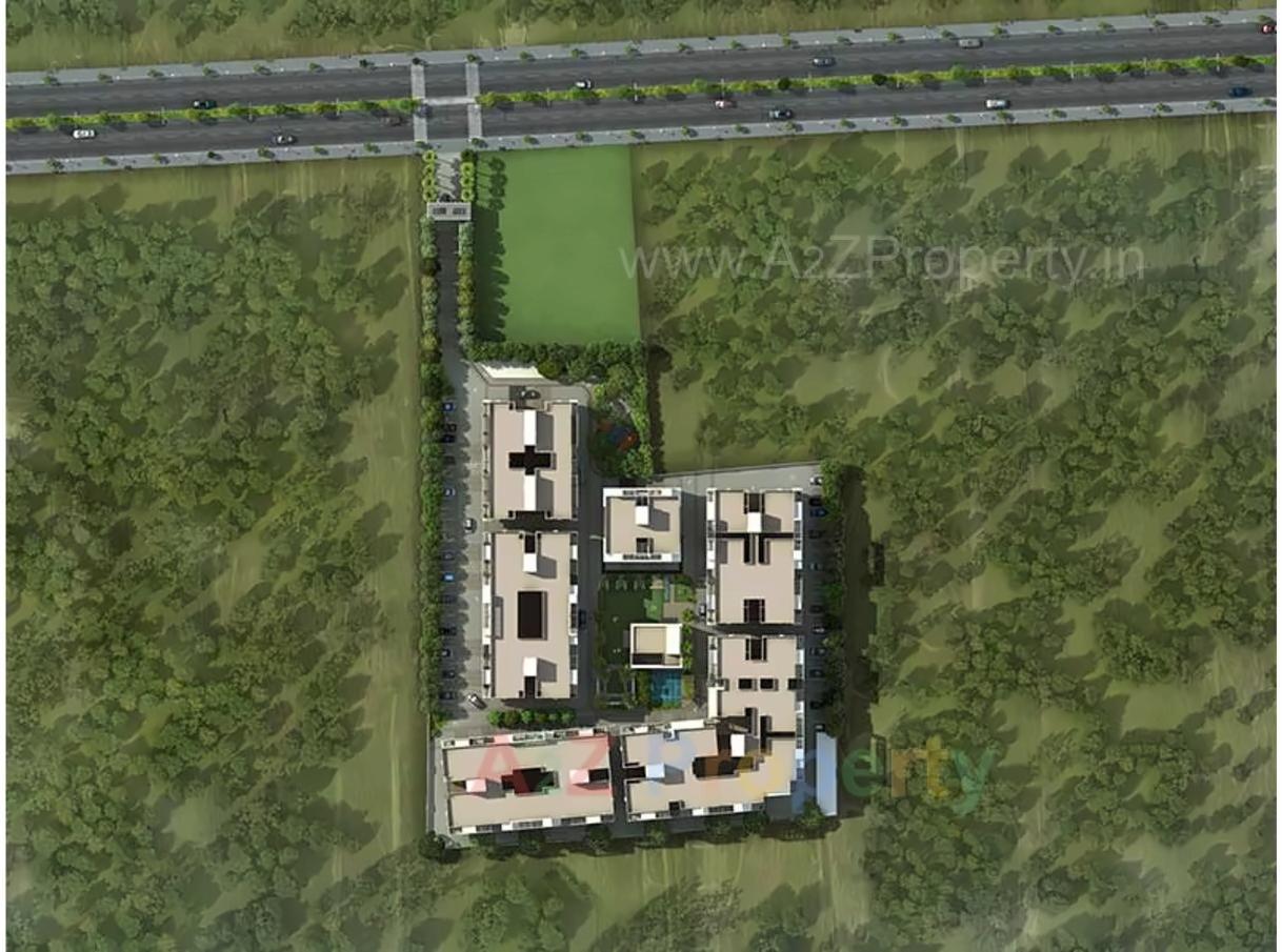 Layout of real estate project Splendid County located at Lohgaon, Pune, Maharashtra