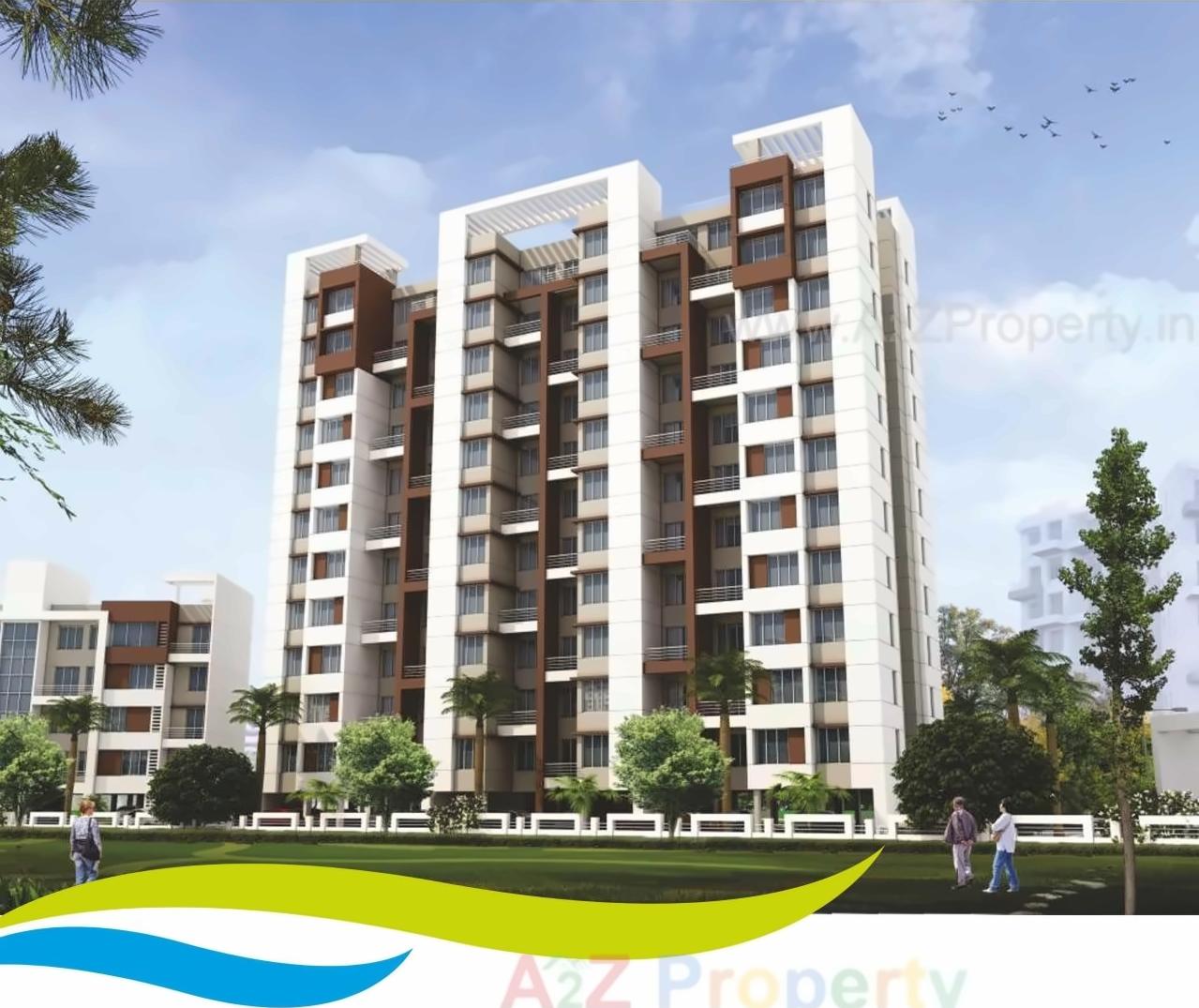 3D Elevation of real estate project Splendour Greens Seetai Lake located at Bhugaon, Pune, Maharashtra