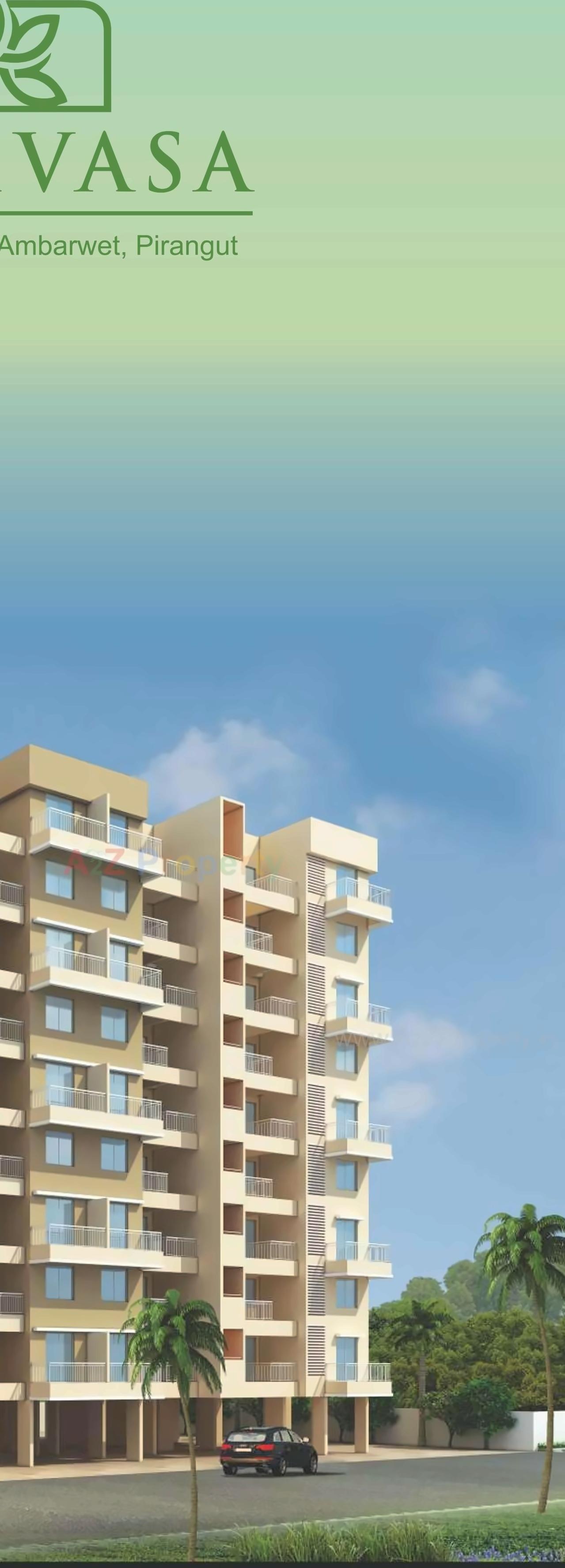 3D Elevation of real estate project Srinivasa located at Ambadvet, Pune, Maharashtra