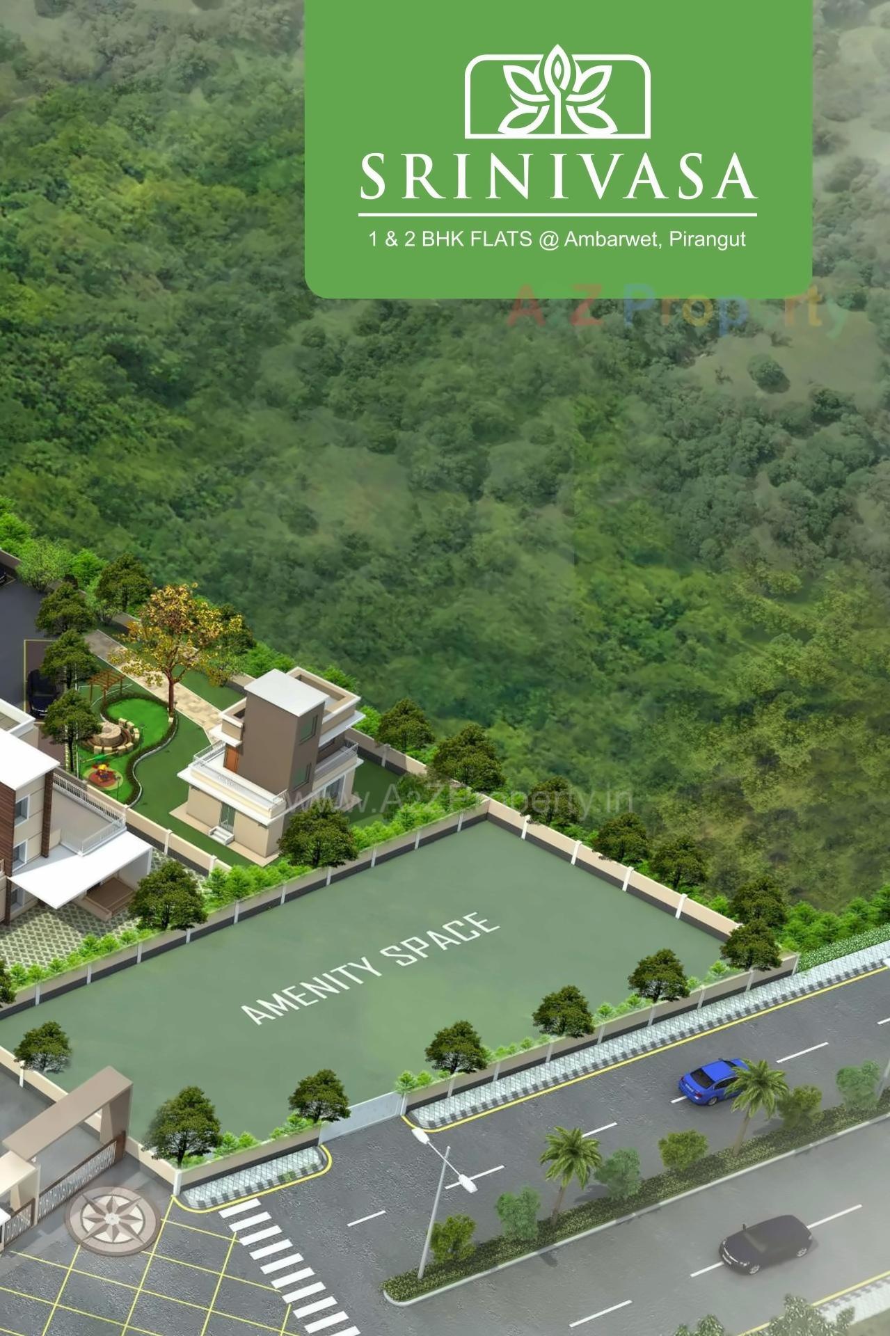 3D Elevation of real estate project Srinivasa located at Ambadvet, Pune, Maharashtra