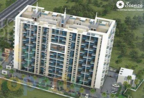 3D Elevation of real estate project Stanza located at Punawale, Pune, Maharashtra
