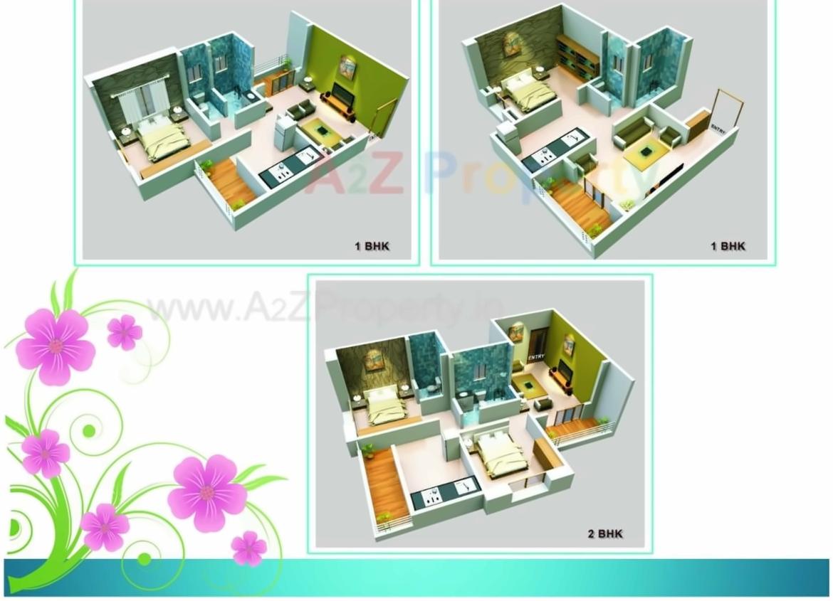Layout of real estate project Subhadra Heights located at Uravade, Pune, Maharashtra