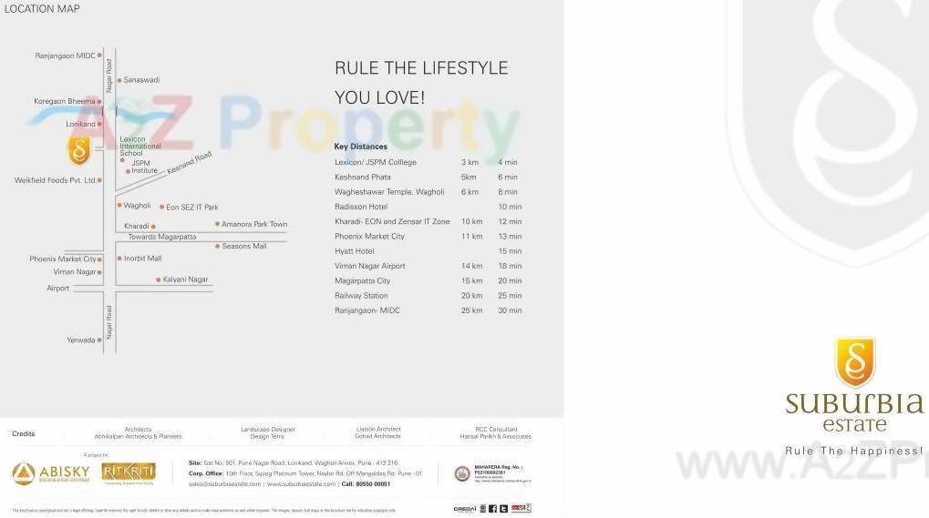 Image 26288 1 of real estate project Suburbia Estate located at Lonikand, Pune, Maharashtra