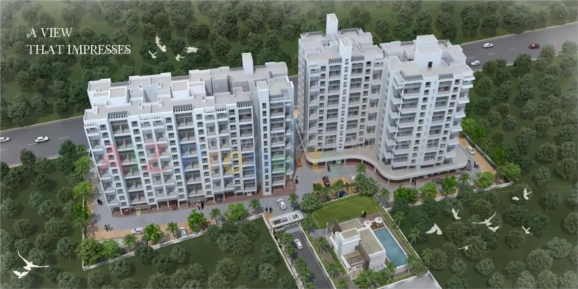 3D Elevation of real estate project Sukhwani Panaroma located at Sus, Pune, Maharashtra