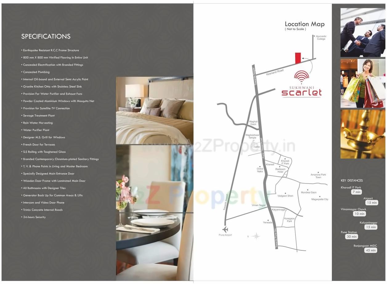  of real estate project Sukhwani Scarlet located at Wagholi, Pune, Maharashtra