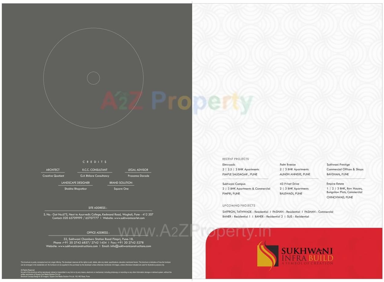  of real estate project Sukhwani Scarlet located at Wagholi, Pune, Maharashtra