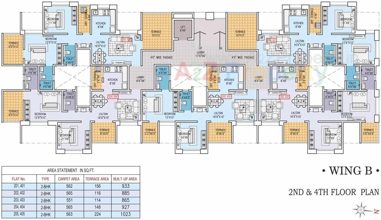 Layout of real estate project Sun Aura located at Wadgaon-bk, Pune, Maharashtra
