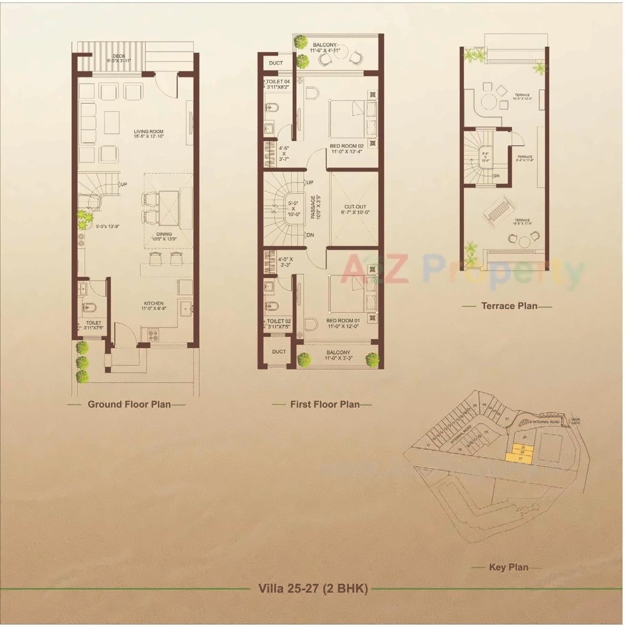 Layout of real estate project Sun Palms located at Varsoli, Pune, Maharashtra