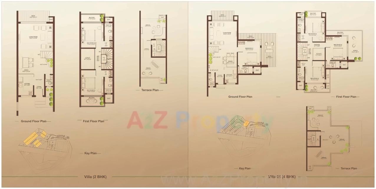 Layout of real estate project Sun Palms located at Varsoli, Pune, Maharashtra