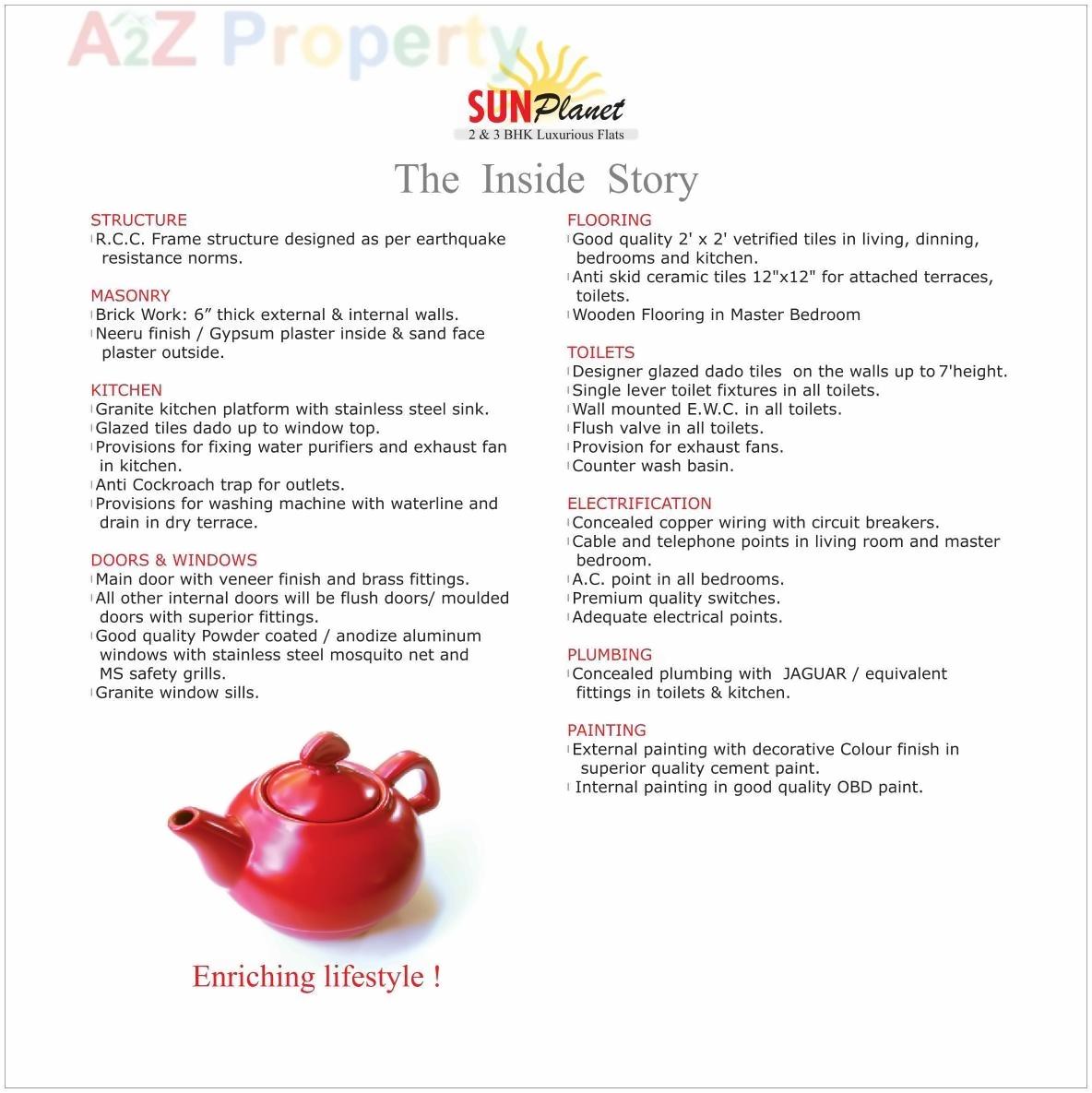  of real estate project Sun Planet located at Wadgaon-bk, Pune, Maharashtra