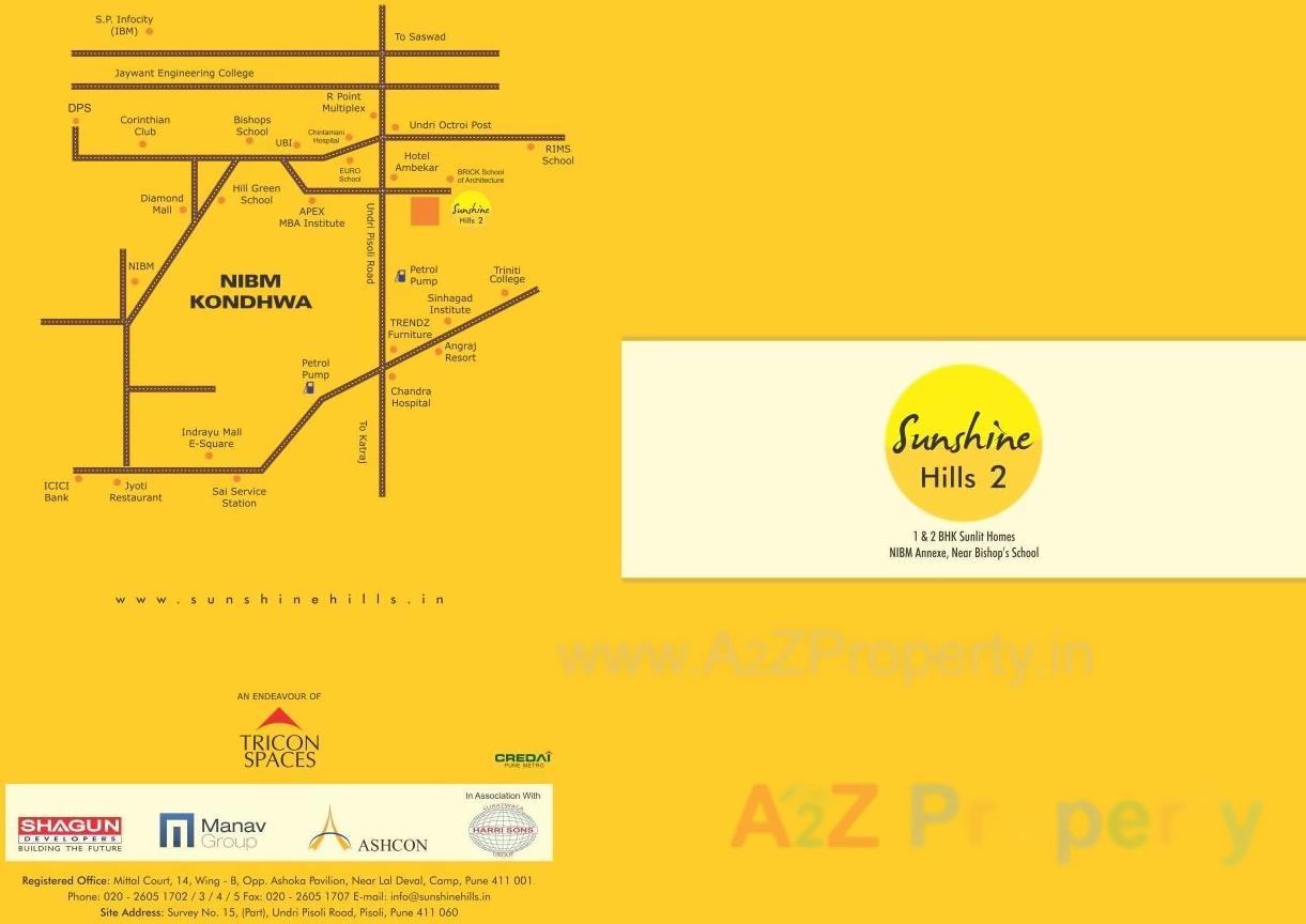  of real estate project Sunshine Hills located at Pisoli, Pune, Maharashtra