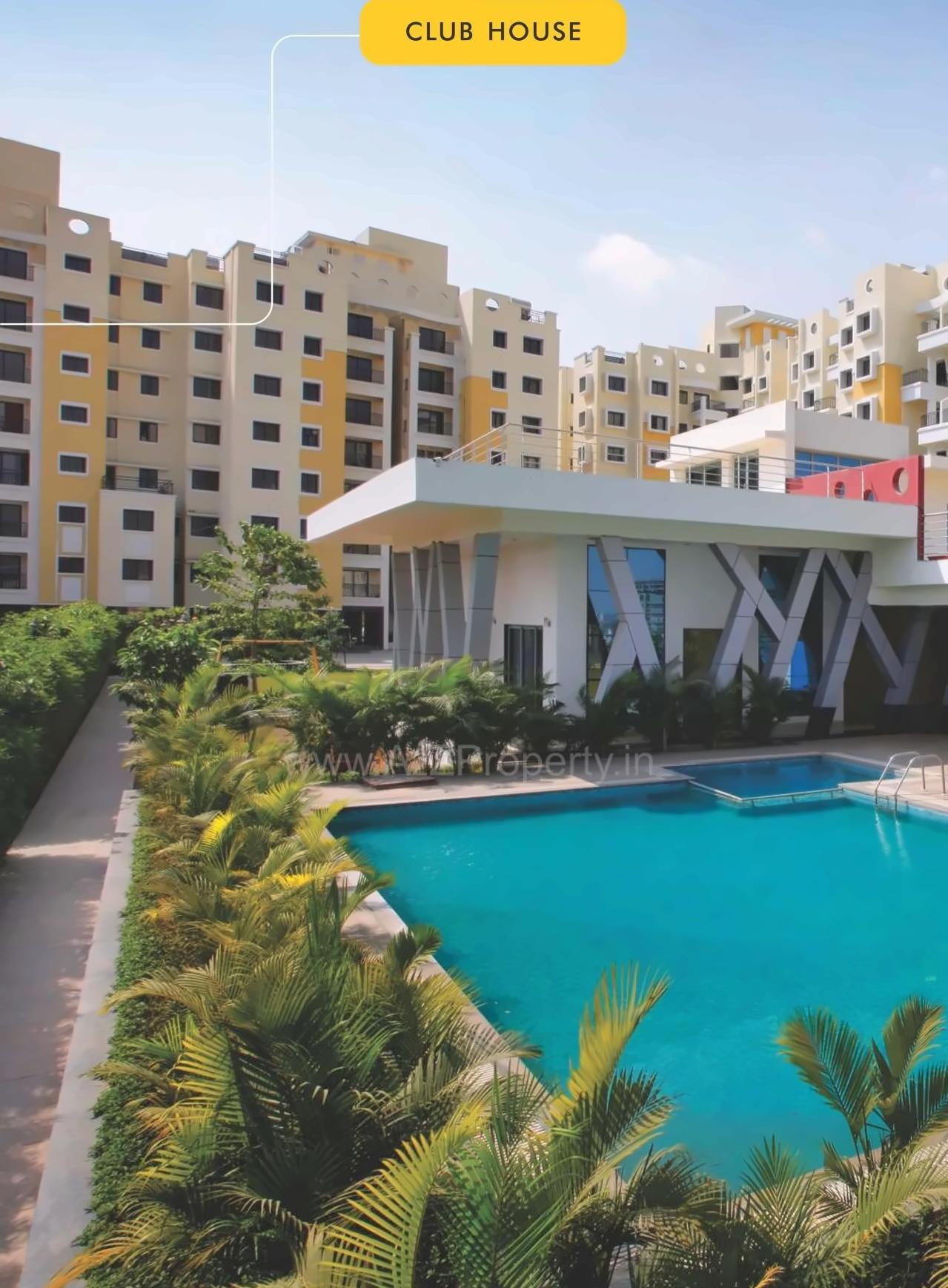 3D Elevation of real estate project Sunshine Hills located at Pisoli, Pune, Maharashtra