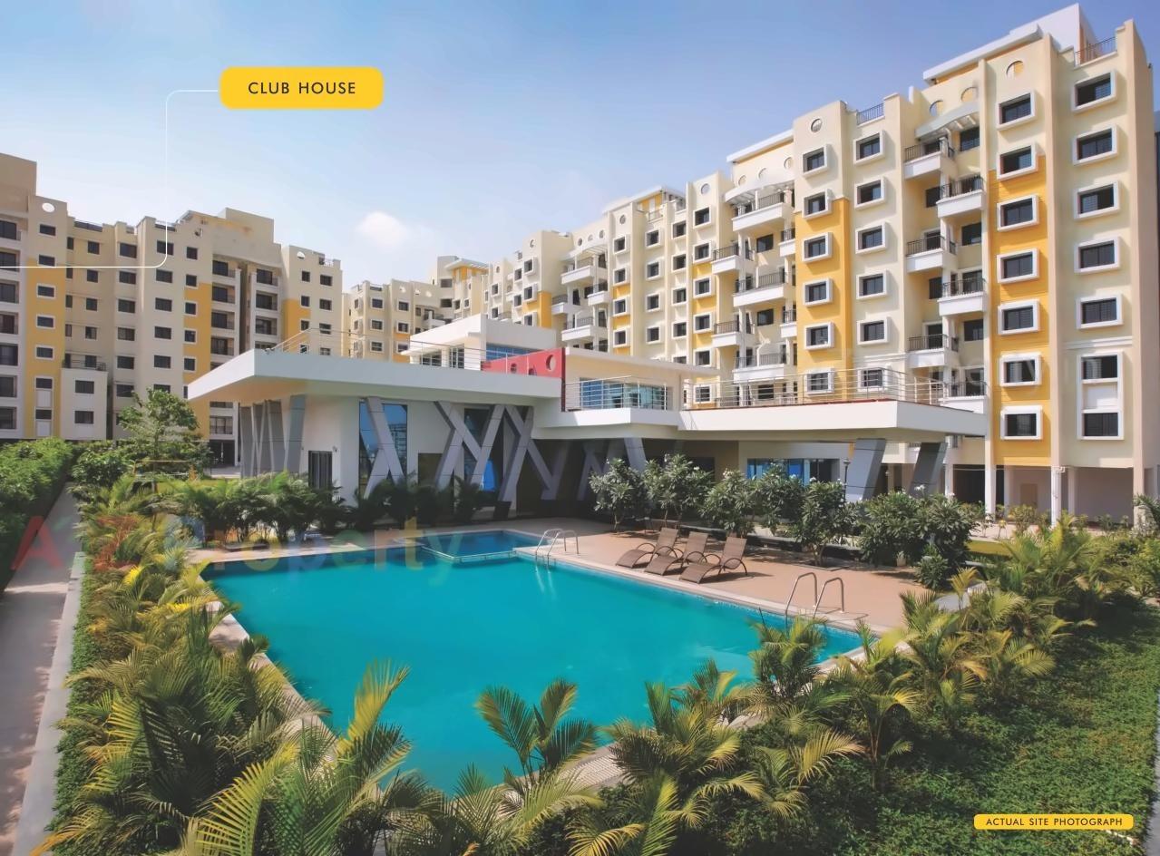 3D Elevation of real estate project Sunshine Hills located at Pisoli, Pune, Maharashtra