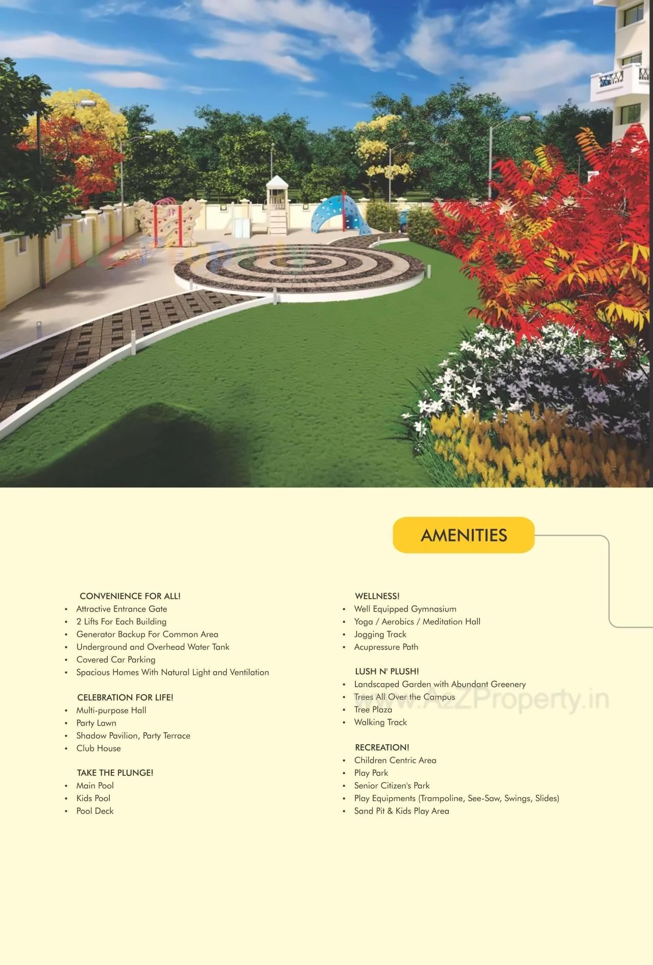 3D Elevation of real estate project Sunshine Hills located at Pisoli, Pune, Maharashtra