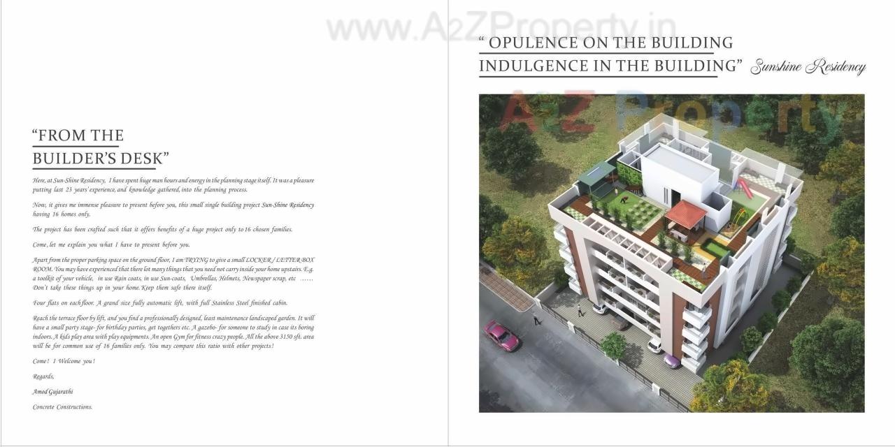  of real estate project Sunshine Residency located at Pune-m-corp, Pune, Maharashtra