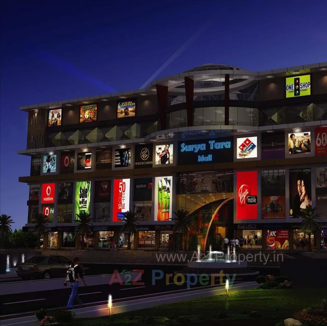 3D Elevation of real estate project Surya Tara Square Mall Llp located at Kadamwak-wasti, Pune, Maharashtra