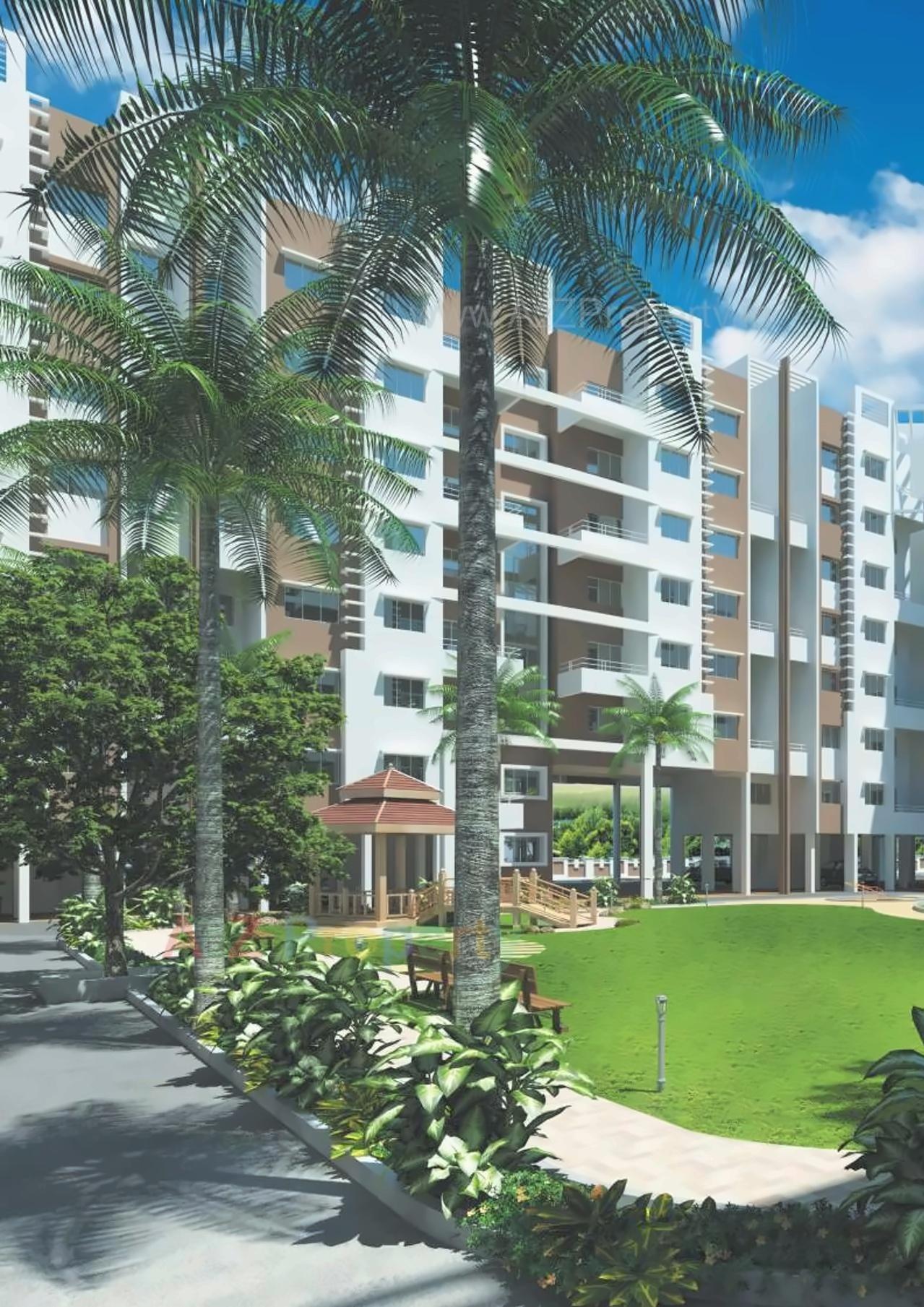 3D Elevation of real estate project Swaraj Tuv located at Pimpri-chinchawad-m-corp, Pune, Maharashtra