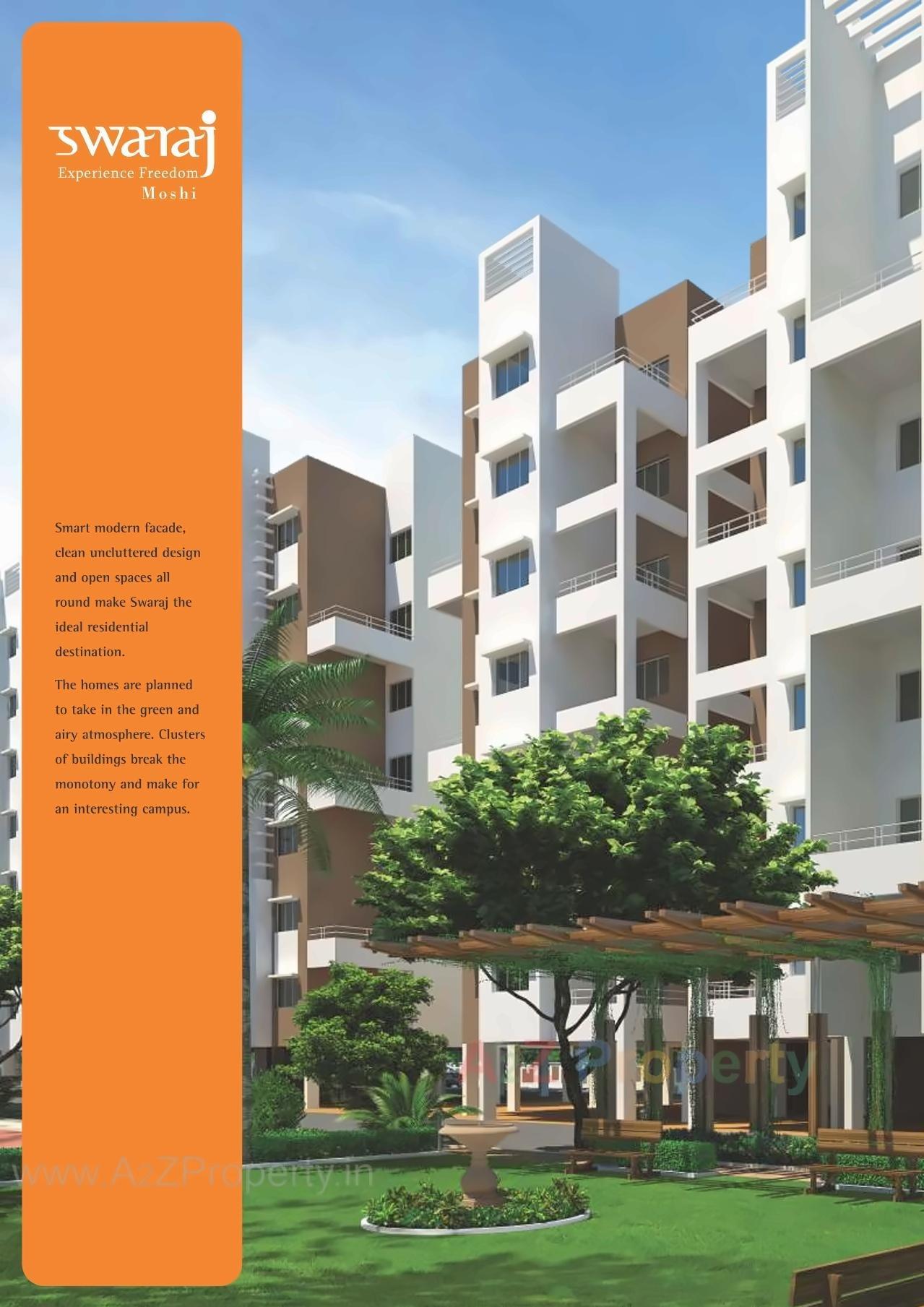 3D Elevation of real estate project Swaraj Tuv located at Pimpri-chinchawad-m-corp, Pune, Maharashtra