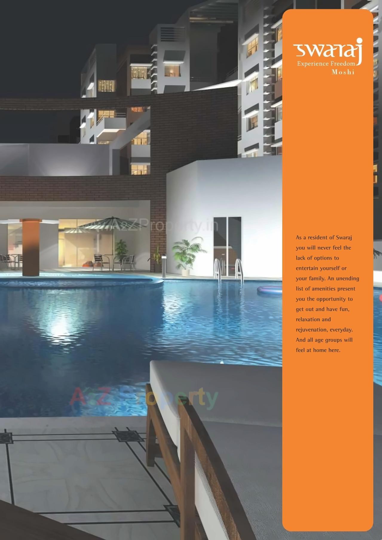 3D Elevation of real estate project Swaraj Tuv located at Pimpri-chinchawad-m-corp, Pune, Maharashtra