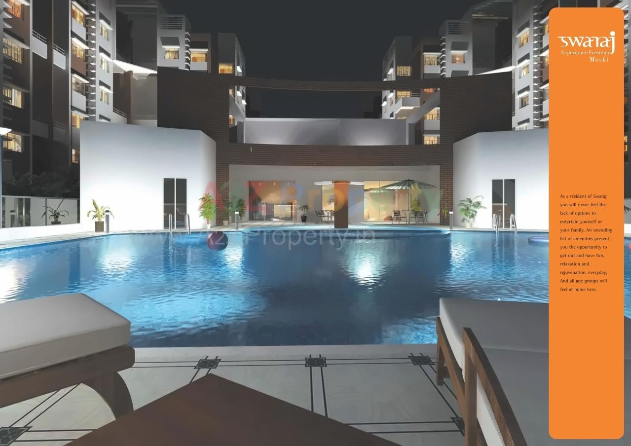 3D Elevation of real estate project Swaraj Tuv located at Pimpri-chinchawad-m-corp, Pune, Maharashtra