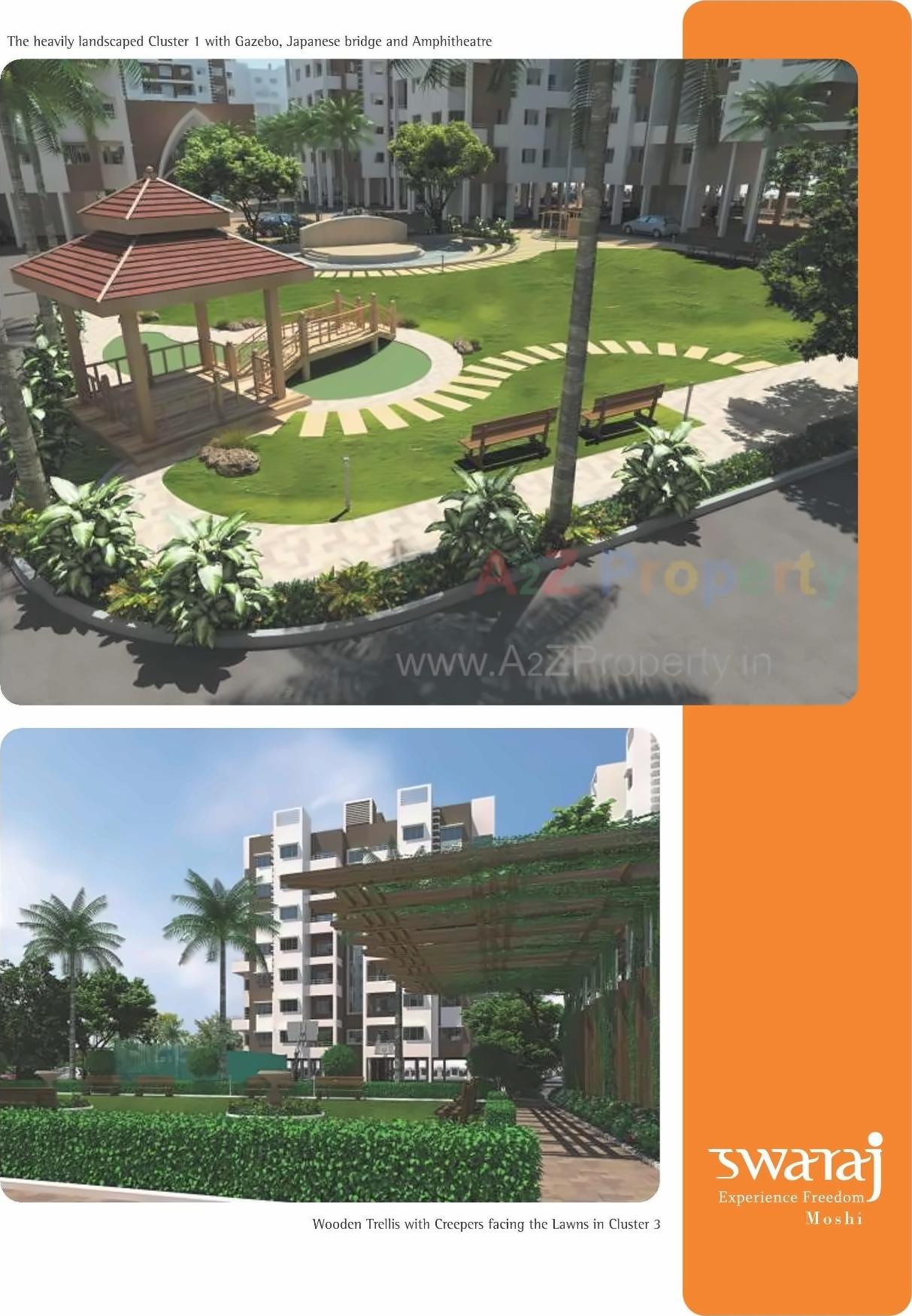 3D Elevation of real estate project Swaraj Tuv located at Pimpri-chinchawad-m-corp, Pune, Maharashtra