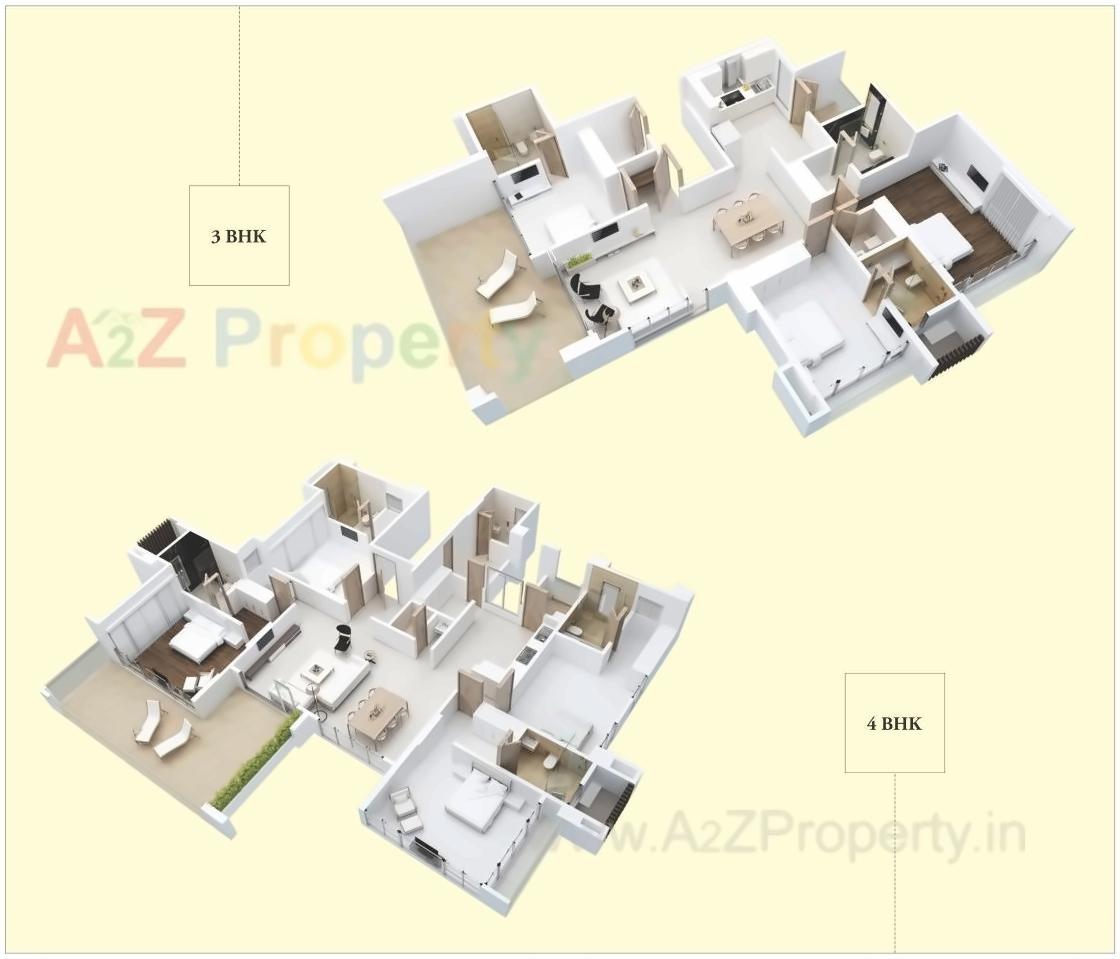 Layout of real estate project Swarnavilas located at Pashan, Pune, Maharashtra