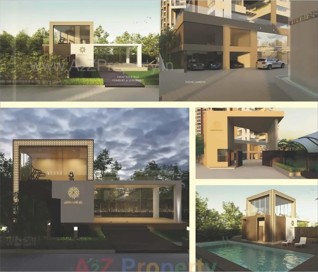 3D Elevation of real estate project Swarnavilas located at Pashan, Pune, Maharashtra