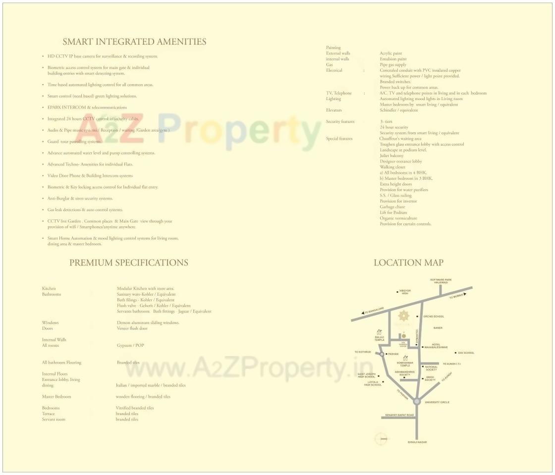  of real estate project Swarnavilas located at Pashan, Pune, Maharashtra