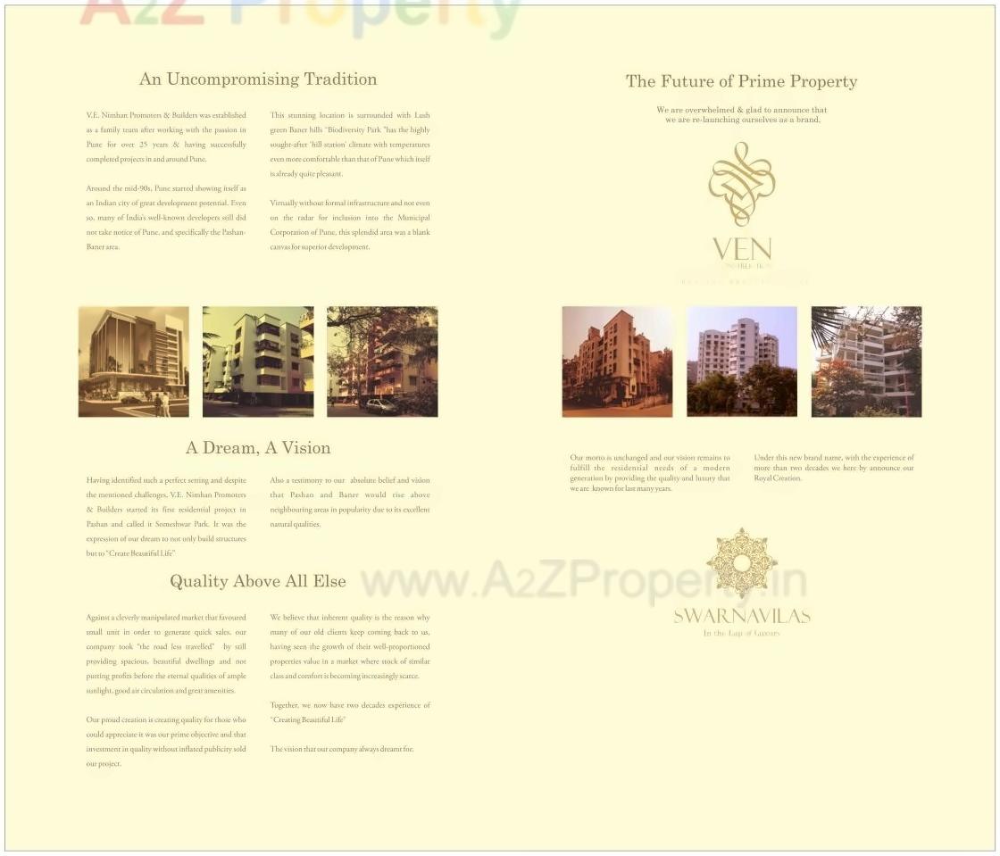  of real estate project Swarnavilas located at Pashan, Pune, Maharashtra