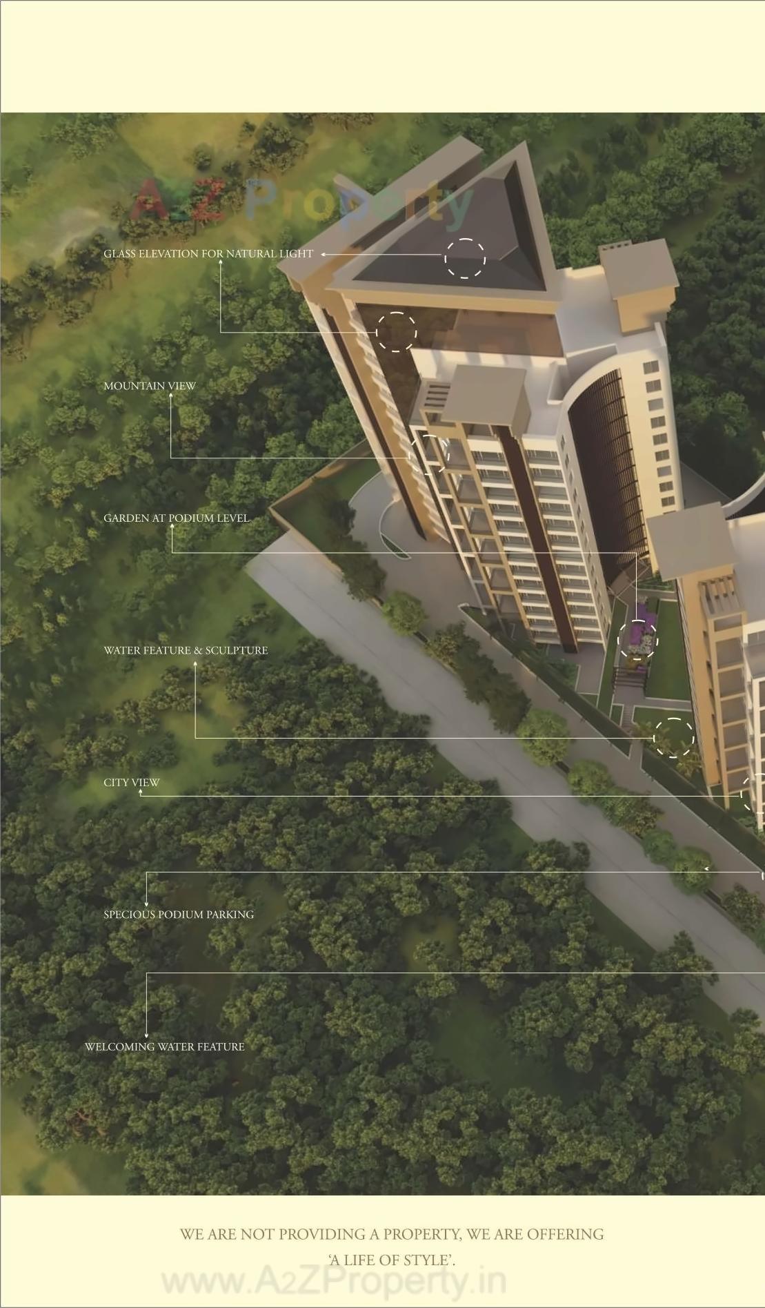 3D Elevation of real estate project Swarnavilas located at Pashan, Pune, Maharashtra