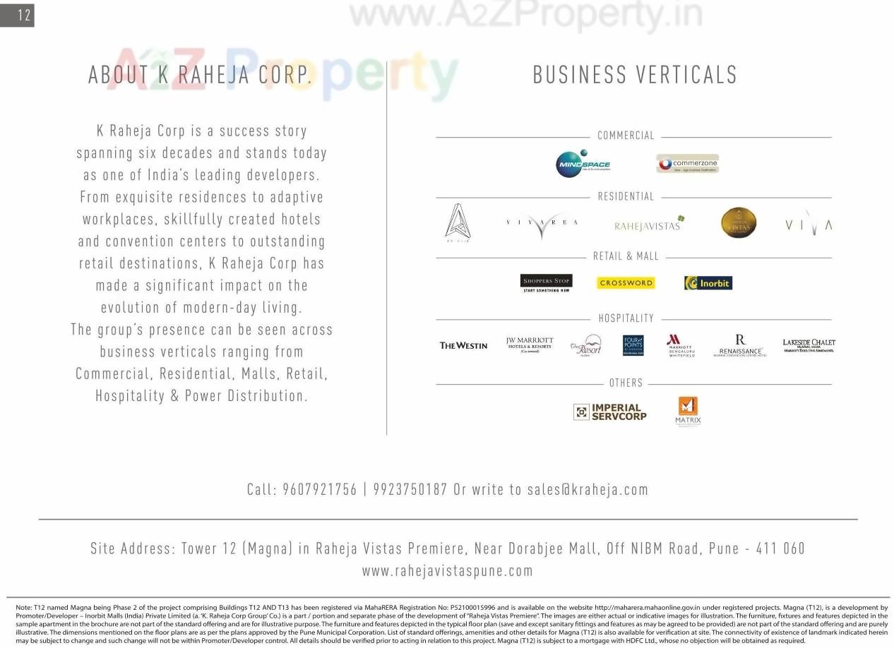  of real estate project T12 Named Magna Being Of The Project Comprising S T12 T located at Mohammadwadi, Pune, Maharashtra