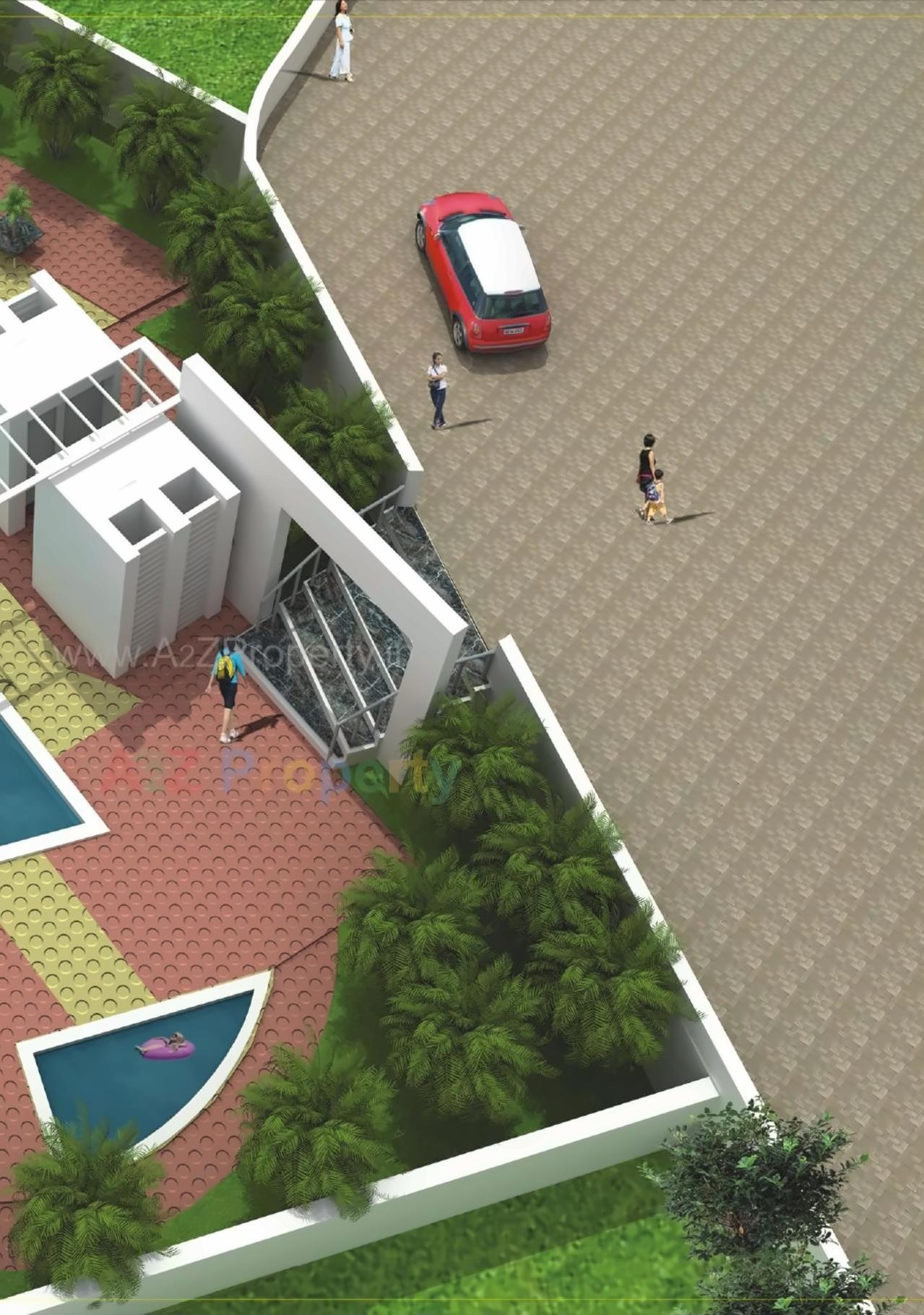 3D Elevation of real estate project Tamara located at Pimpale-saudagar, Pune, Maharashtra