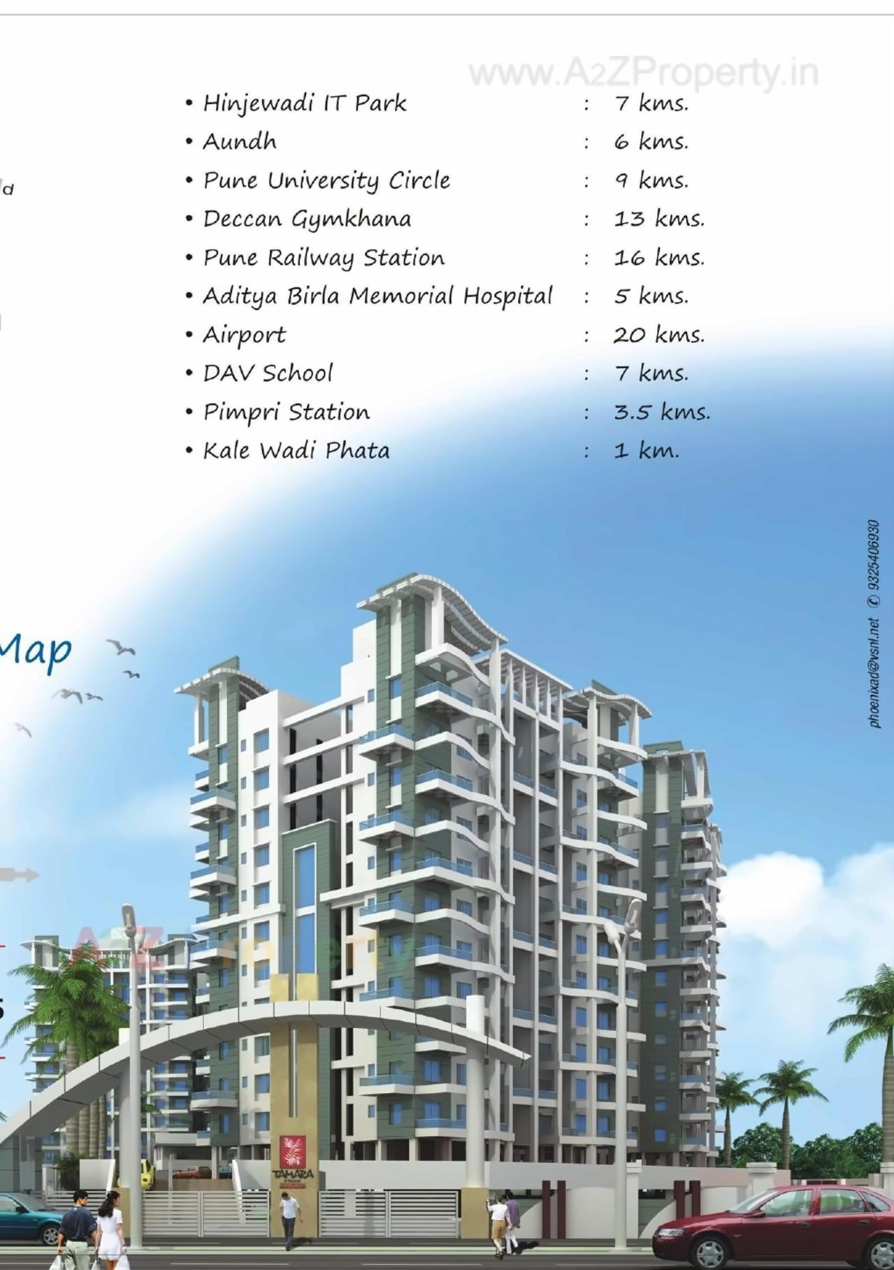 3D Elevation of real estate project Tamara located at Pimpale-saudagar, Pune, Maharashtra
