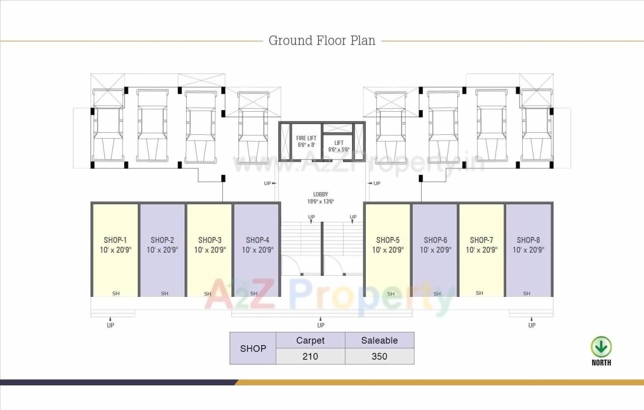 Layout of real estate project Tara Dione located at Mundhawa, Pune, Maharashtra