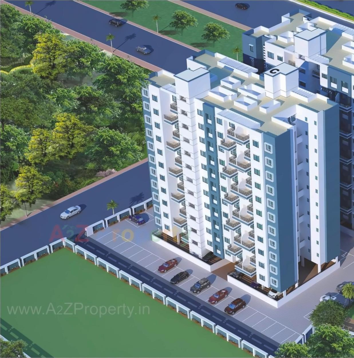 3D Elevation of real estate project Tcg Panorama     C located at Ambegaon-bk, Pune, Maharashtra