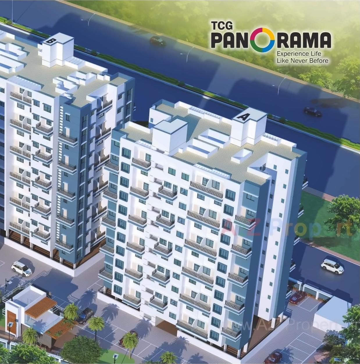 3D Elevation of real estate project Tcg Panorama     C located at Ambegaon-bk, Pune, Maharashtra