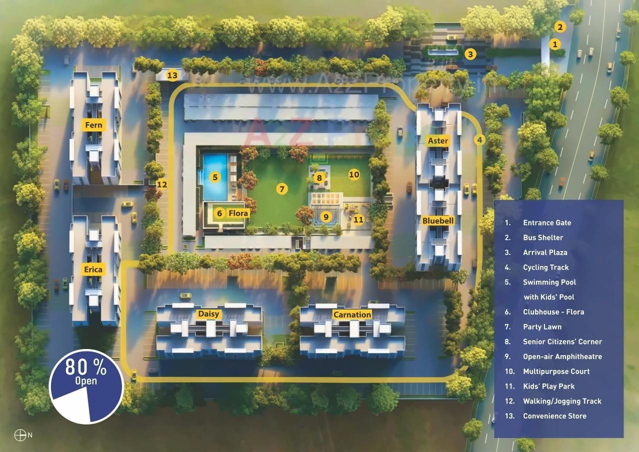  of real estate project The Cliff Garden located at Man, Pune, Maharashtra